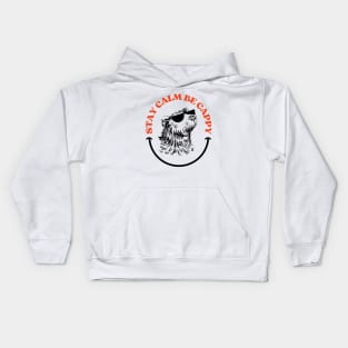 Stay Calm Be Cappy Kids Hoodie